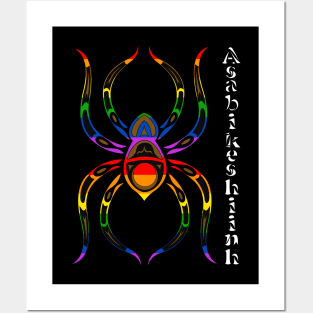 Asabikeshiinh (spider) Pride (Philly style) Posters and Art